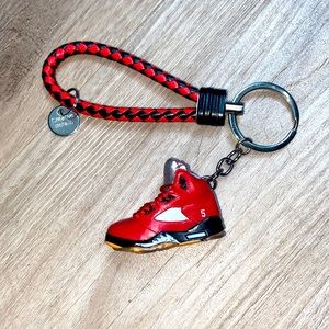 Nike Jordan details key chain so cute!